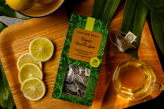 Organic Green Tea with Lemon